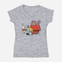 Wonderful Alice-Womens-V-Neck-Tee-ducfrench