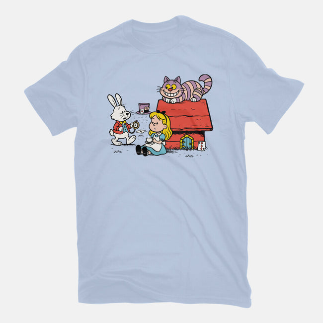 Wonderful Alice-Womens-Fitted-Tee-ducfrench