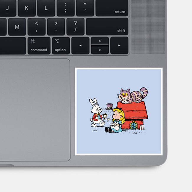 Wonderful Alice-None-Glossy-Sticker-ducfrench