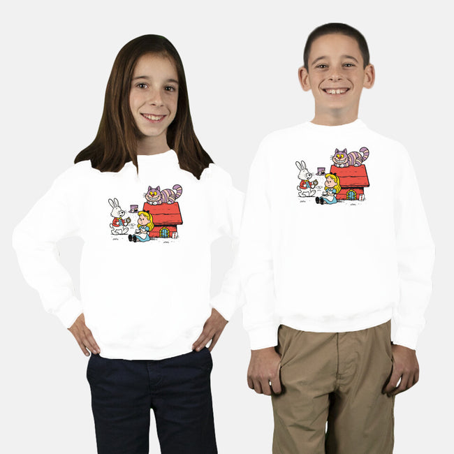 Wonderful Alice-Youth-Crew Neck-Sweatshirt-ducfrench
