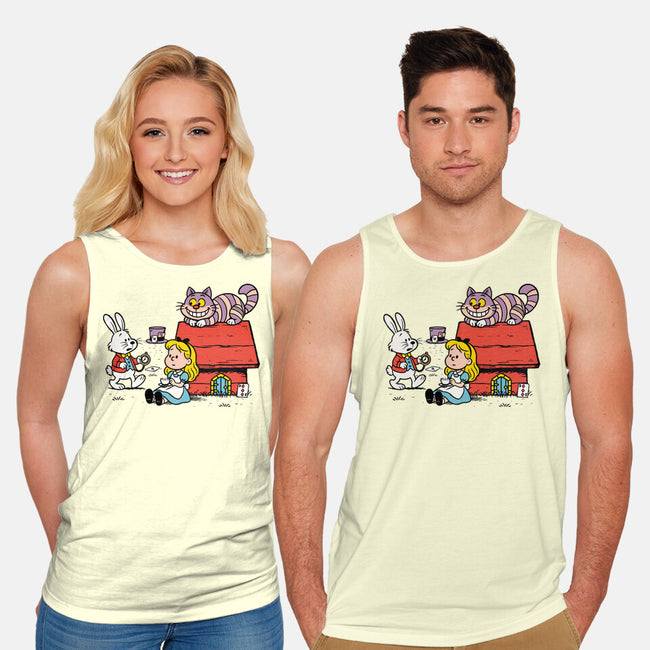 Wonderful Alice-Unisex-Basic-Tank-ducfrench