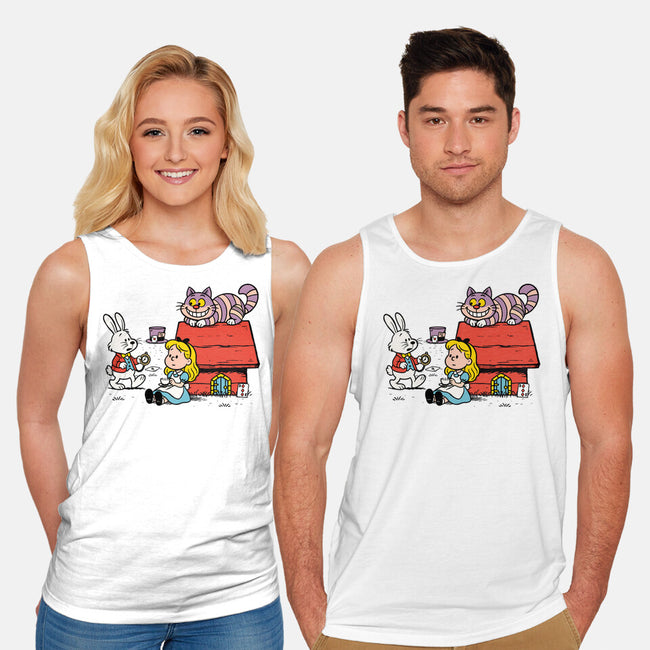 Wonderful Alice-Unisex-Basic-Tank-ducfrench