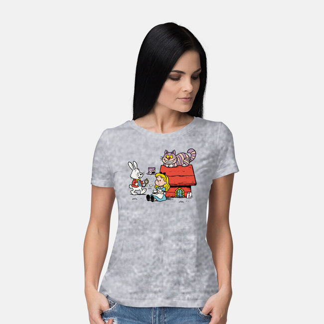 Wonderful Alice-Womens-Basic-Tee-ducfrench