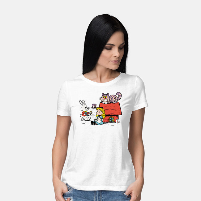 Wonderful Alice-Womens-Basic-Tee-ducfrench
