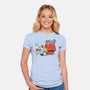 Wonderful Alice-Womens-Fitted-Tee-ducfrench