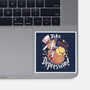 Take That Depression-None-Glossy-Sticker-Geekydog