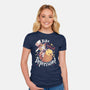 Take That Depression-Womens-Fitted-Tee-Geekydog