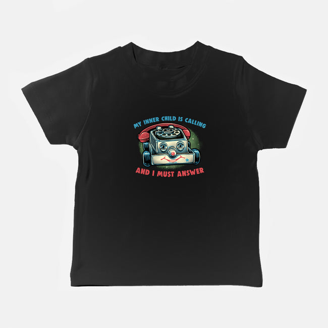 My Inner Child Is Calling-Baby-Basic-Tee-glitchygorilla