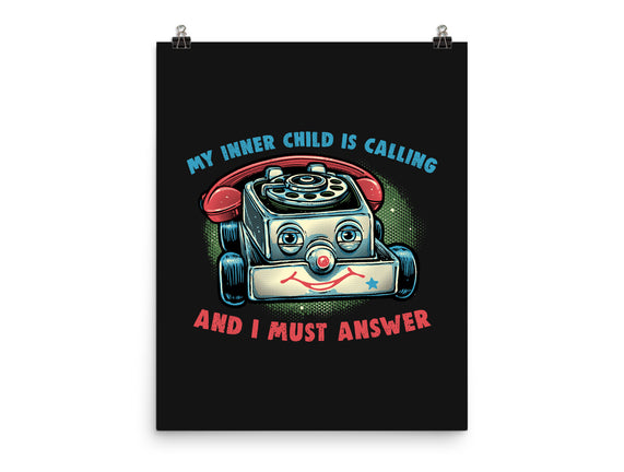 My Inner Child Is Calling