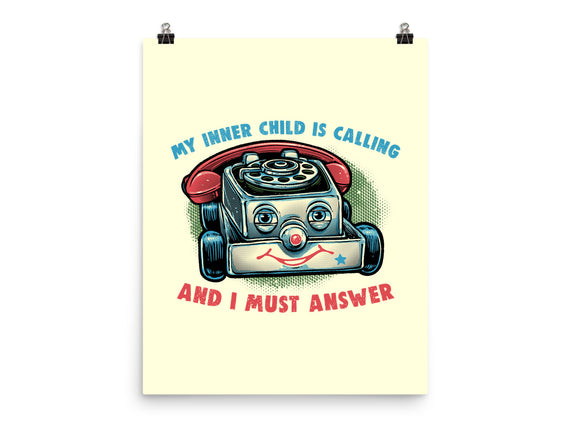 My Inner Child Is Calling