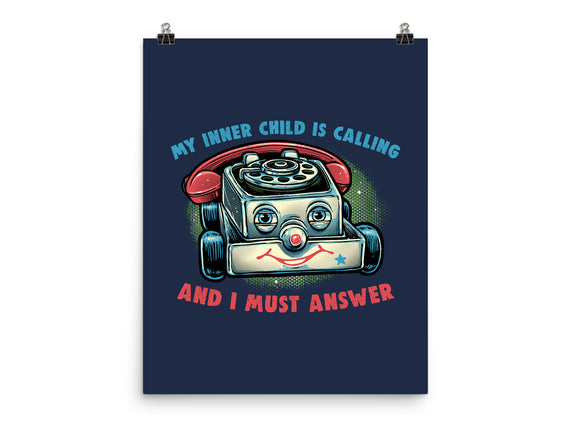 My Inner Child Is Calling