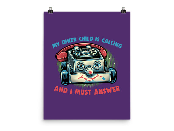 My Inner Child Is Calling