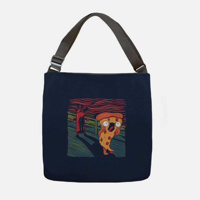 The Pizza Scream-None-Adjustable Tote-Bag-tobefonseca