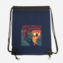 The Pizza Scream-None-Drawstring-Bag-tobefonseca