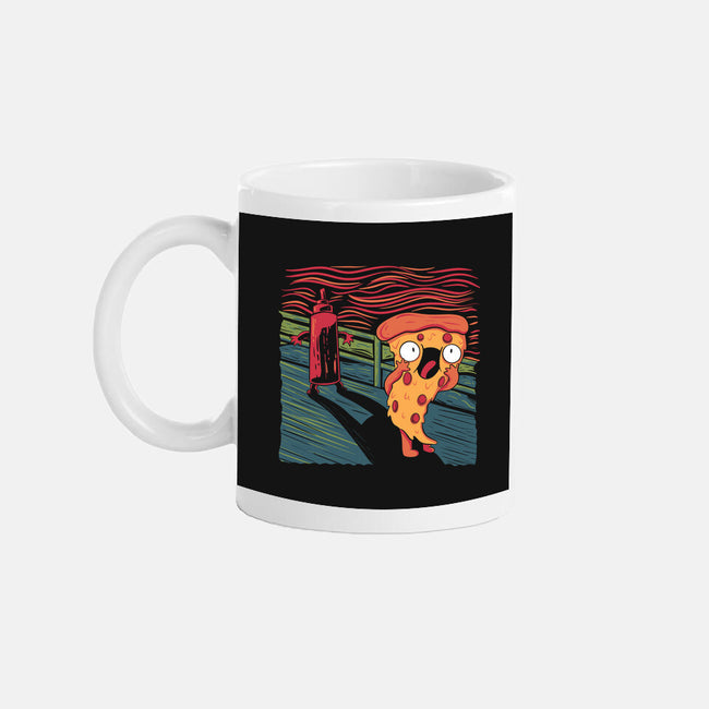 The Pizza Scream-None-Mug-Drinkware-tobefonseca