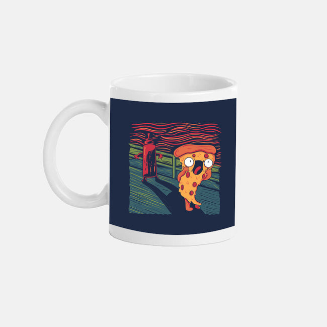 The Pizza Scream-None-Mug-Drinkware-tobefonseca