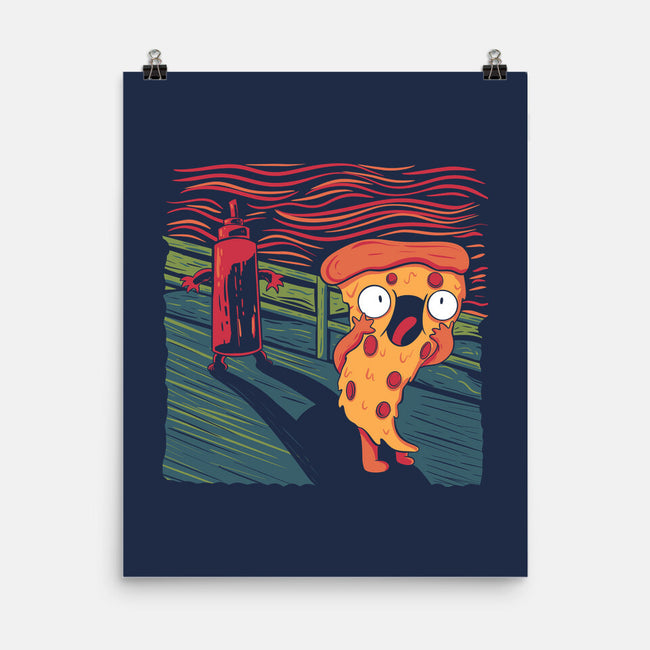 The Pizza Scream-None-Matte-Poster-tobefonseca
