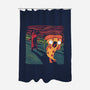 The Pizza Scream-None-Polyester-Shower Curtain-tobefonseca
