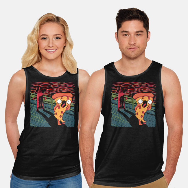 The Pizza Scream-Unisex-Basic-Tank-tobefonseca