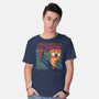 The Pizza Scream-Mens-Basic-Tee-tobefonseca