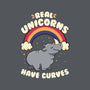 Real Unicorns Have Curves-Womens-V-Neck-Tee-tobefonseca