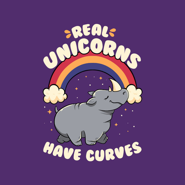 Real Unicorns Have Curves-None-Polyester-Shower Curtain-tobefonseca