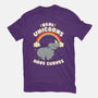 Real Unicorns Have Curves-Mens-Basic-Tee-tobefonseca