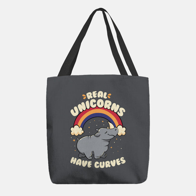 Real Unicorns Have Curves-None-Basic Tote-Bag-tobefonseca