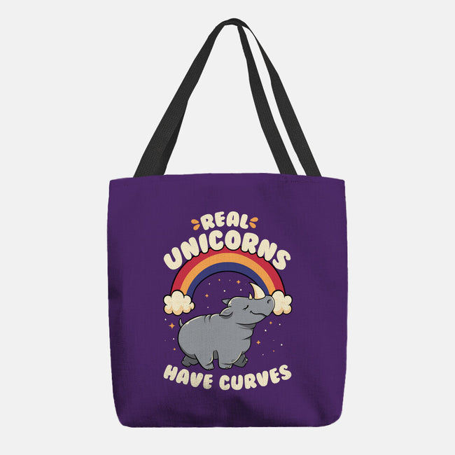 Real Unicorns Have Curves-None-Basic Tote-Bag-tobefonseca