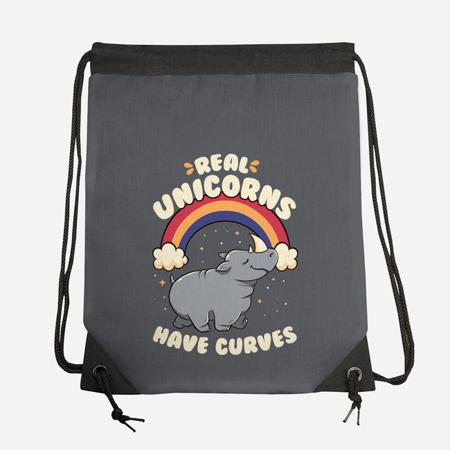 Real Unicorns Have Curves-None-Drawstring-Bag-tobefonseca
