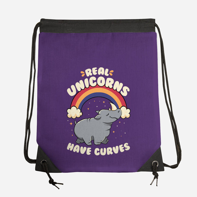 Real Unicorns Have Curves-None-Drawstring-Bag-tobefonseca
