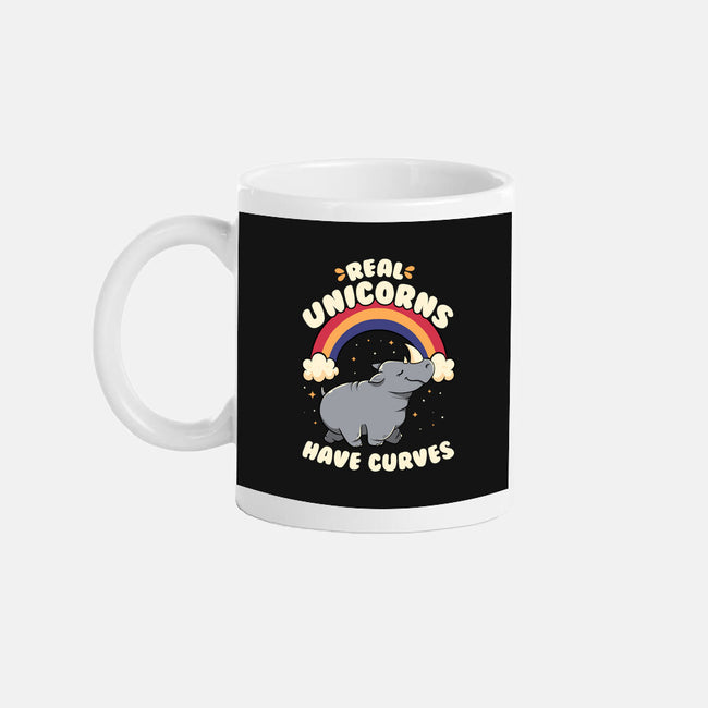 Real Unicorns Have Curves-None-Mug-Drinkware-tobefonseca