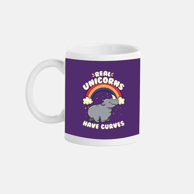Real Unicorns Have Curves-None-Mug-Drinkware-tobefonseca