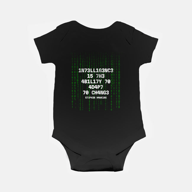 The Ability To Adapt To Change-Baby-Basic-Onesie-tobefonseca