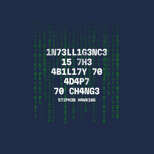 The Ability To Adapt To Change-Womens-Fitted-Tee-tobefonseca
