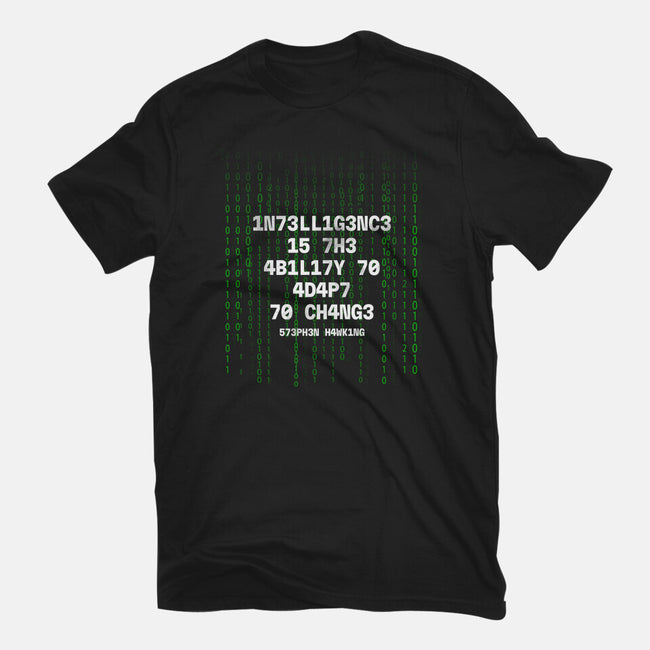The Ability To Adapt To Change-Womens-Fitted-Tee-tobefonseca