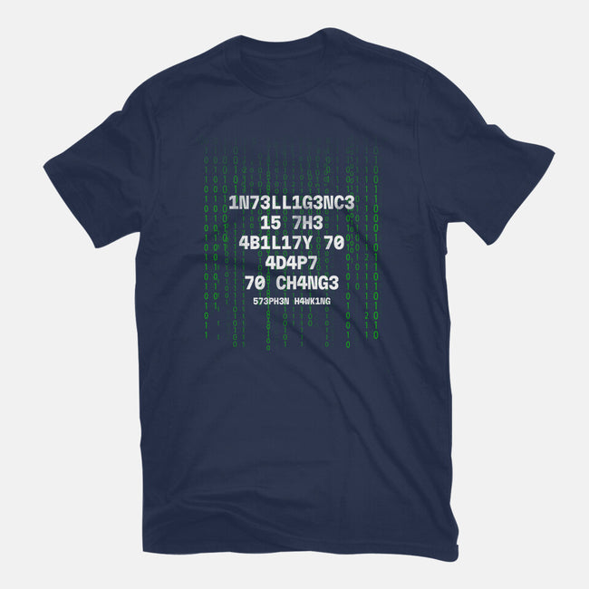 The Ability To Adapt To Change-Womens-Fitted-Tee-tobefonseca