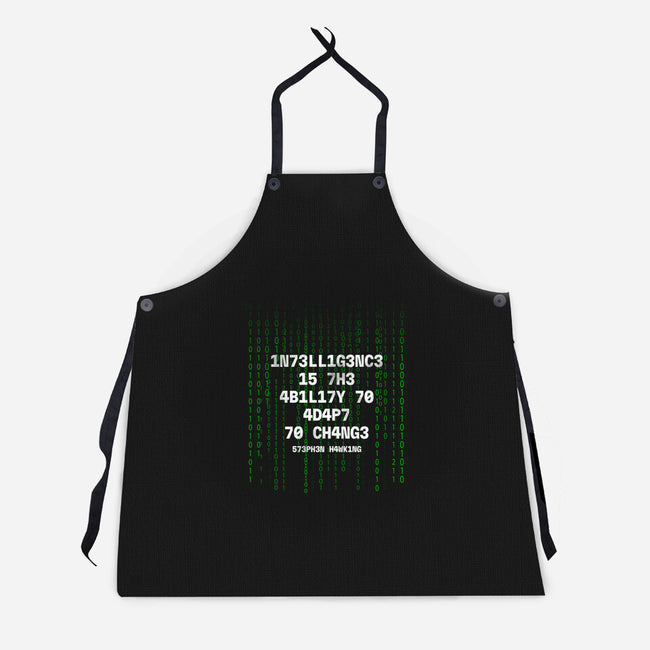 The Ability To Adapt To Change-Unisex-Kitchen-Apron-tobefonseca