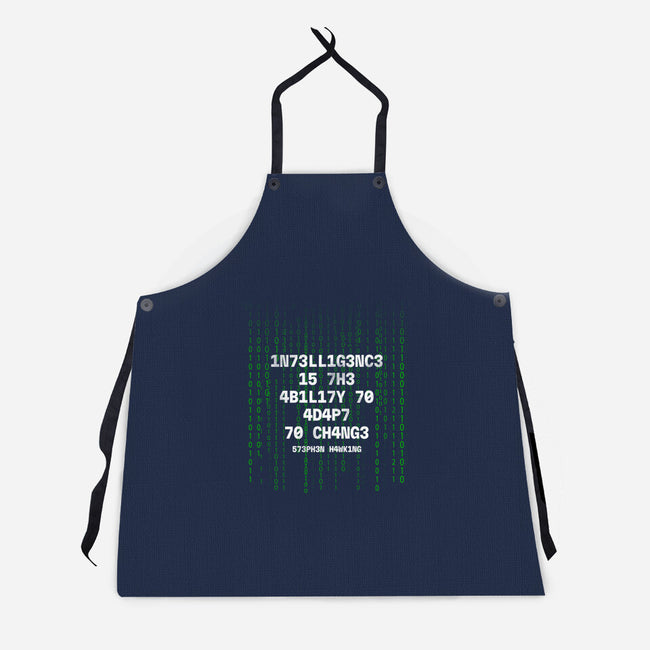 The Ability To Adapt To Change-Unisex-Kitchen-Apron-tobefonseca