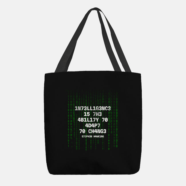 The Ability To Adapt To Change-None-Basic Tote-Bag-tobefonseca