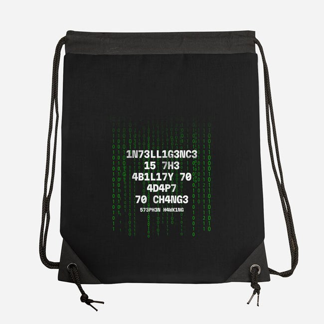 The Ability To Adapt To Change-None-Drawstring-Bag-tobefonseca