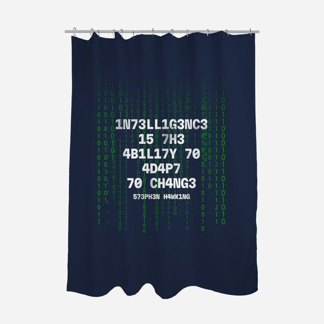 The Ability To Adapt To Change-None-Polyester-Shower Curtain-tobefonseca