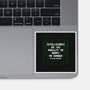 The Ability To Adapt To Change-None-Glossy-Sticker-tobefonseca