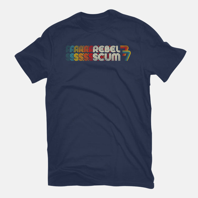 Rebel Scum 77-Womens-Basic-Tee-rocketman_art