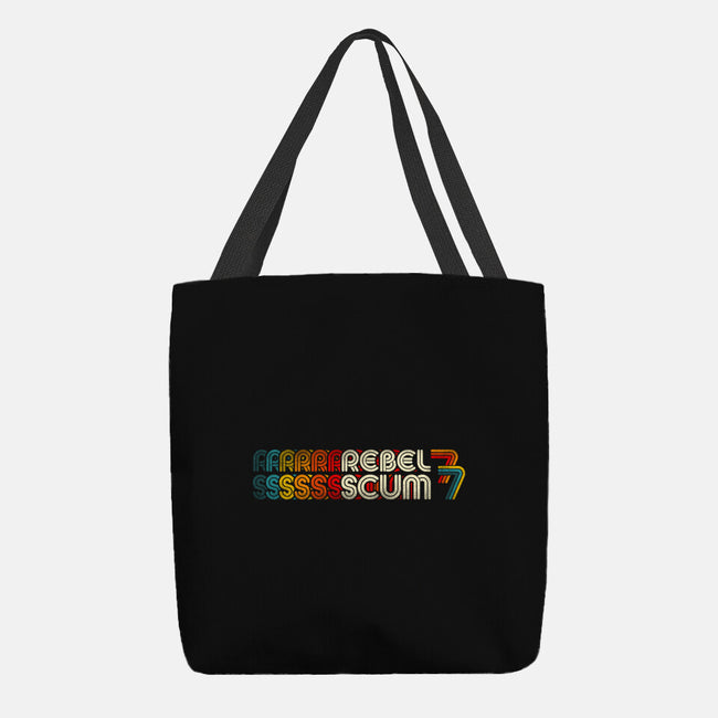 Rebel Scum 77-None-Basic Tote-Bag-rocketman_art