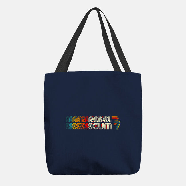 Rebel Scum 77-None-Basic Tote-Bag-rocketman_art