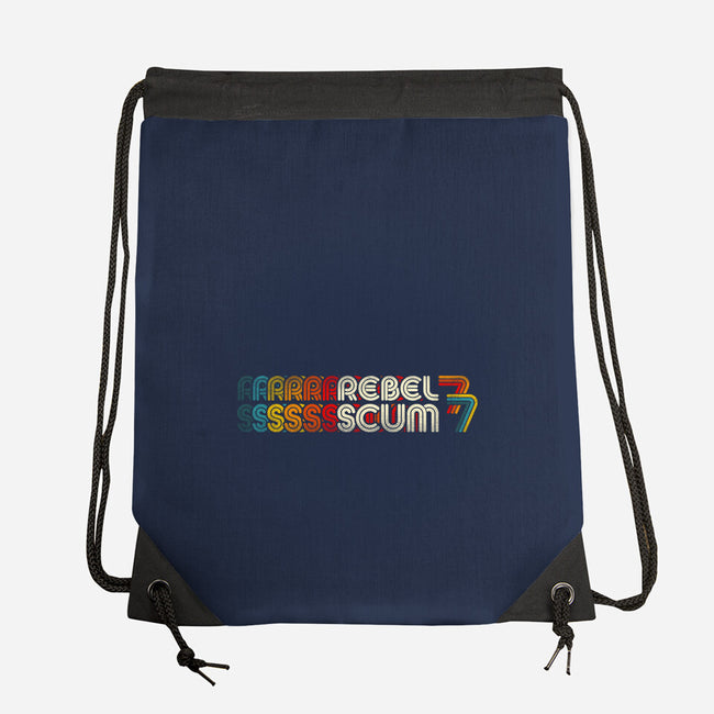 Rebel Scum 77-None-Drawstring-Bag-rocketman_art