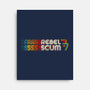 Rebel Scum 77-None-Stretched-Canvas-rocketman_art