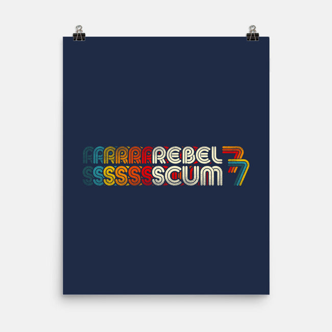 Rebel Scum 77-None-Matte-Poster-rocketman_art