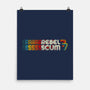 Rebel Scum 77-None-Matte-Poster-rocketman_art
